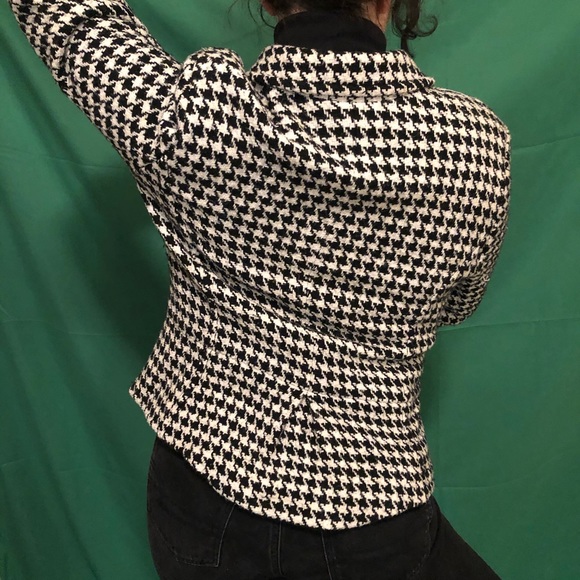 Liz Claiborne Houndstooth Peacoat - Picture 4 of 5